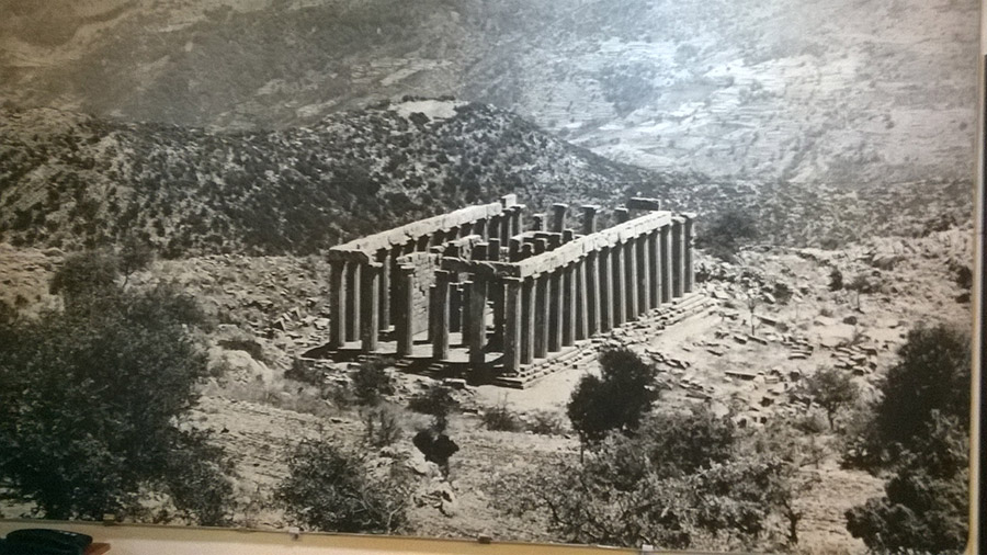 Temple of Apollo Epicurius - Bacchus Tavern in Ancient Olympia